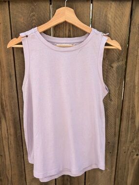 SFERA Lavender Crewneck Sleeveless Tank Top